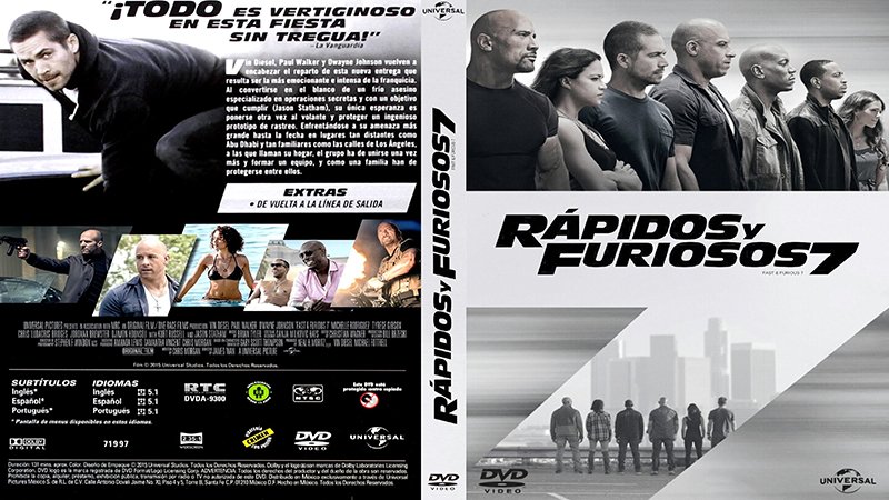 Rapidos Y Furiosos 7 2015